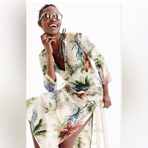 Pierre Frey x J. Crew caftan